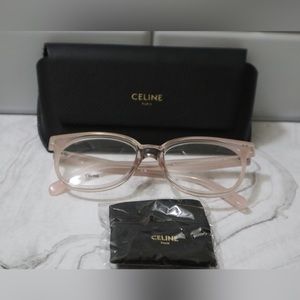 CELINE NEVER WORN PINK GLASSES